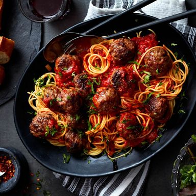 Classic Spaghetti And Meatballs