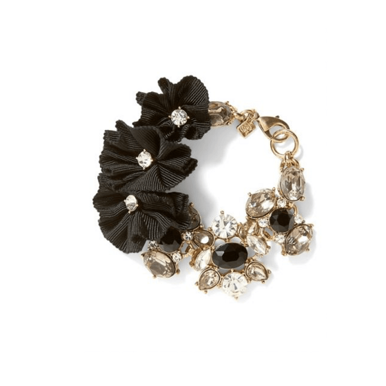 Banana Republic Black Floral Bracelet, accessories under $100