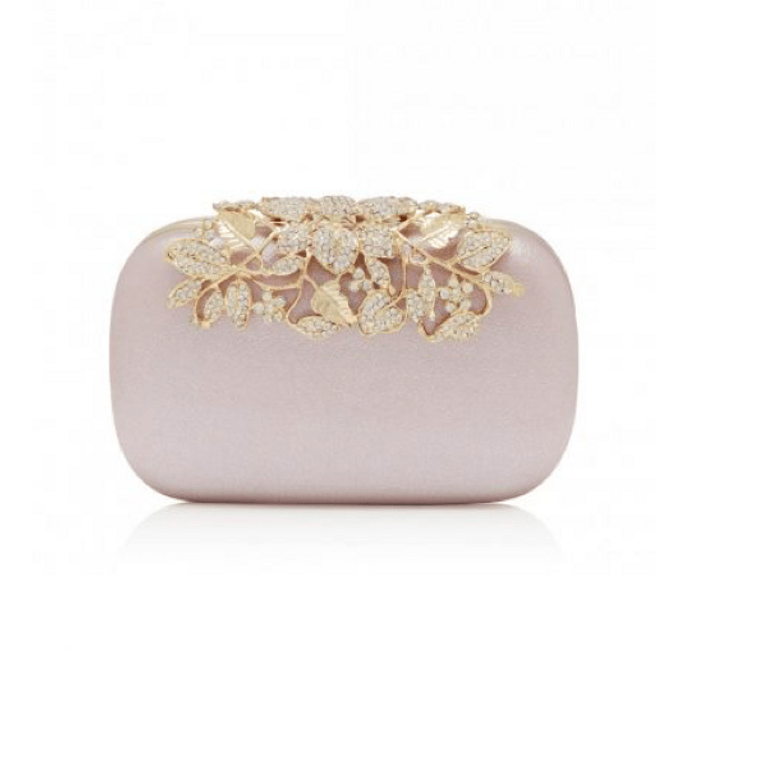 Ever New Pink and Crystal Clutch, accessories under $100