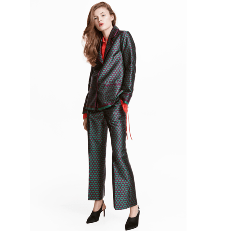 H&M Jacquard-Weave Suit
