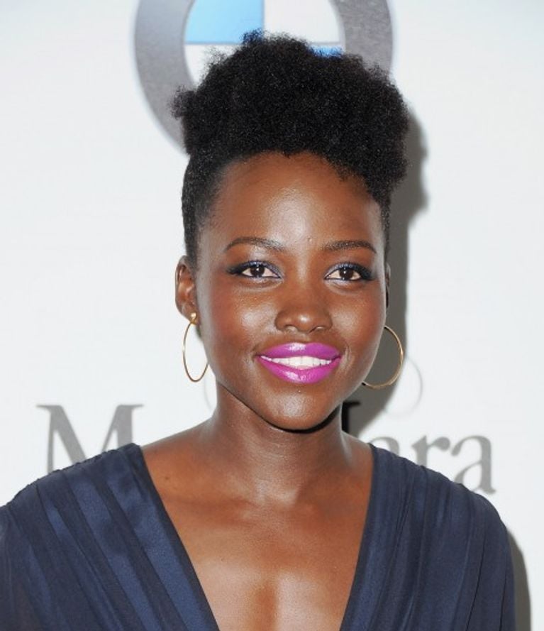Lupita Nyongo Rocking Natural Curls on the Red Carpet