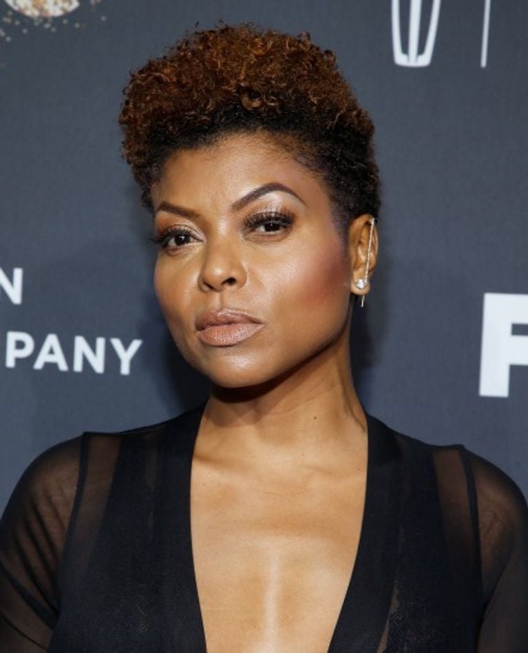 Taraji P. Henson Rocking Natural Curls on the Red Carpet