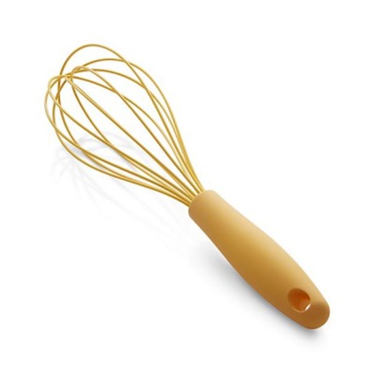 Yellow Silicone Whisk, Crate and Barrel, $3 (from $9)