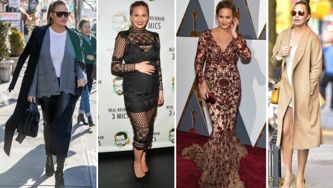 Chrissy Teigen's Best Maternity Looks, On And Off The Red Carpet