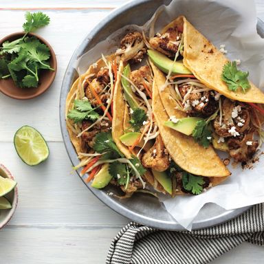 Roasted Cauliflower Tacos, Plus 4 More Easy Dinner Recipes