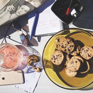 Alison Roman's Salted Butter Chocolate Chunk Shortbread Cookies