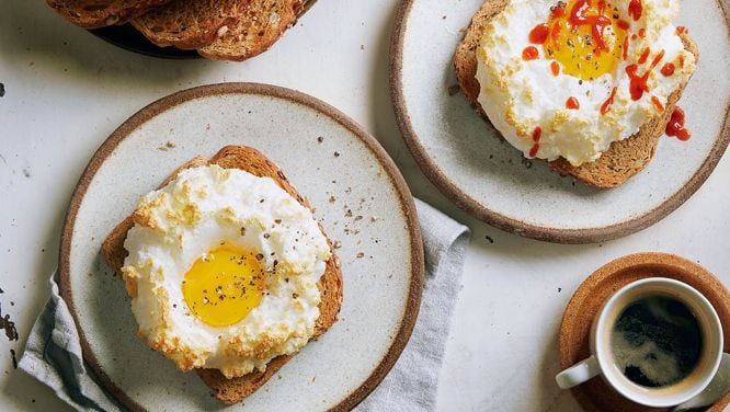 Cloud eggs