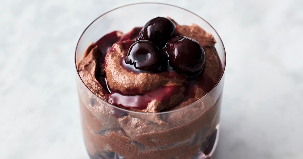 Jamie Oliver's Cherry Chocolate Mousse Recipe Chatelaine