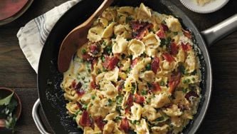 Tortellini Alfredo With Bacon, Plus 4 More Easy Weeknight Meals