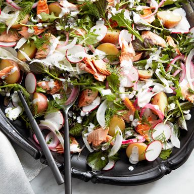 Smoked Trout Salad With Horseradish