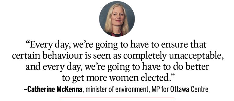 sexual harassment on parliament hill-McKenna quote
