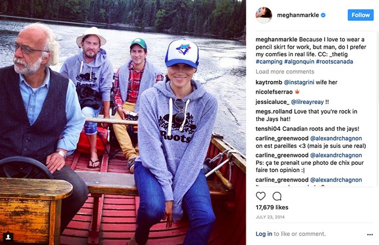Every Time Meghan Markle Looked So Cute In Her Blue Jays Cap It Was Unfair