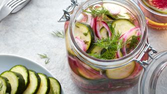 Pickled Zucchini