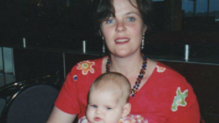 Only child died-writer holding India at 4 months old