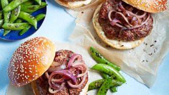 Caramelized Onion Burgers, Plus More Fast Weeknight Dinners