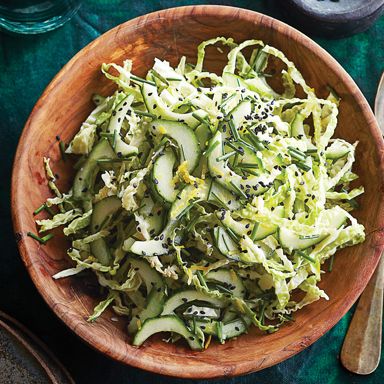Chive And Napa Cabbage Salad