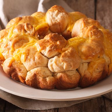 The Campout Cookbook's roasted garlic parmesan monkey bread
