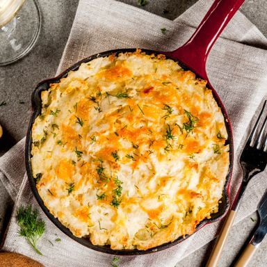 The Campout Cookbook's smoky smashed potatoes