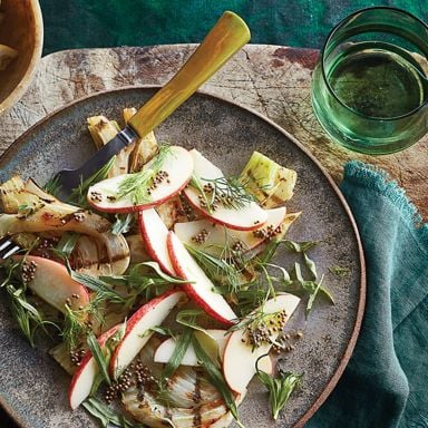 Tarragon, Grilled Fennel And Apple Salad