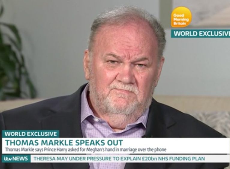 Meghan Markle’s Dad Won’t Stop Calling Her Wedding The 'Greatest Moment in History'