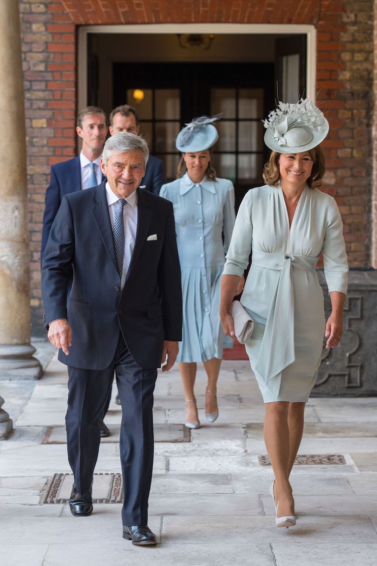 prince george princess charlotte shopkeepers for carole middleton-Christening Of Prince Louis Of Cambridge At St James's Palace