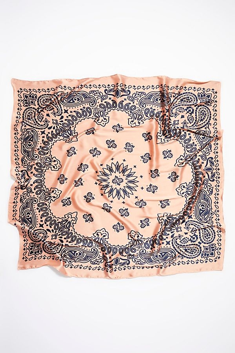Free People Savannah Silky Print Bandana, $50, freepeople.com