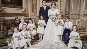 See Princess Eugenie's Second Wedding Dress — And Her Official Nuptial Portraits