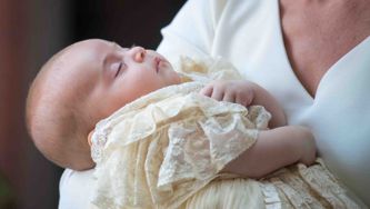 Prince Louis Grabs Grandpa Prince Charles' Hands In New Photo With Kate