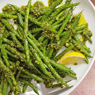 Pesto Green Beans