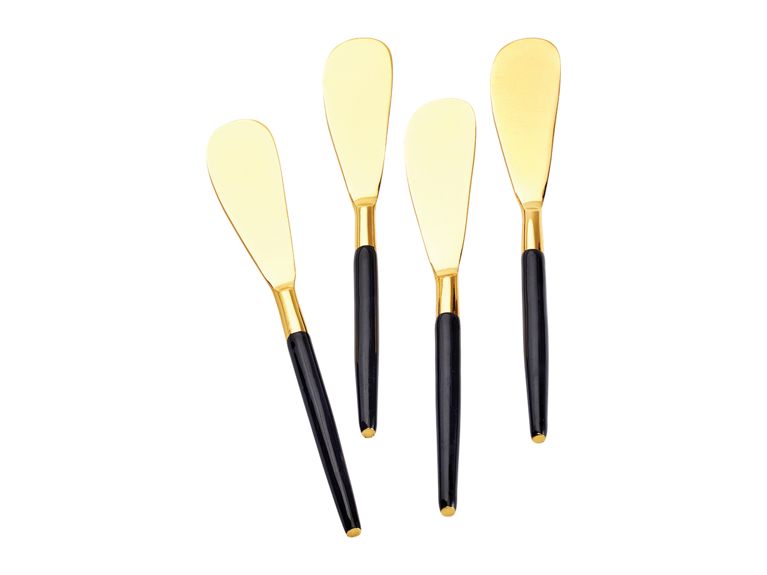 Holiday Gift Guide 2018 black and gold cheese cutters