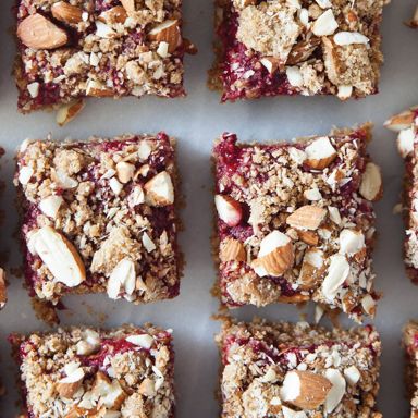 Almond Butter And Jam Breakfast Bars