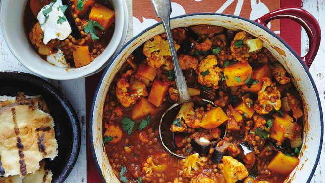 Sweet-And-Sour Curry Vegetable Stew