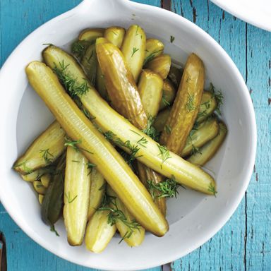 Five-Minute Dill Pickles