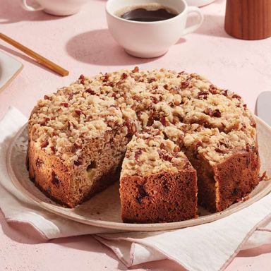 Rhubarb Coffee Cake