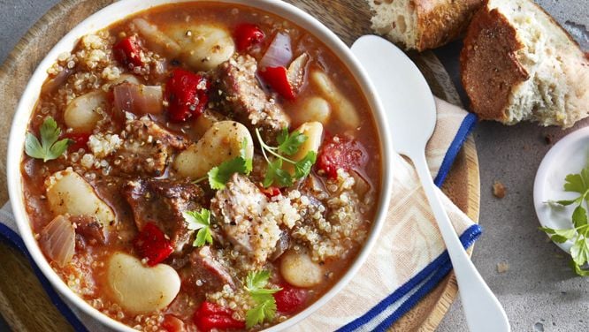 Spanish Pork & Beans