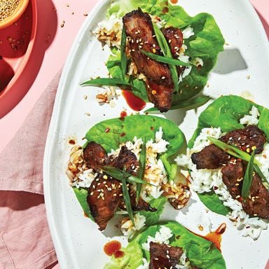 Beef bulgogi wraps