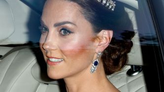 What’s The Significance Of The Blue Sash Duchess Kate Wore During The State Banquet With Donald Trump?