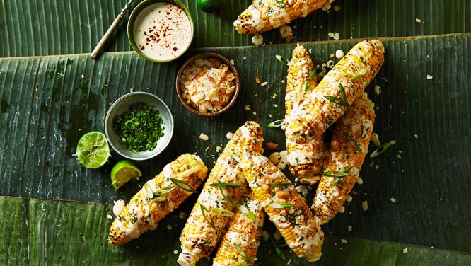 Filipino-Style Grilled Corn (Pinoy Elote)