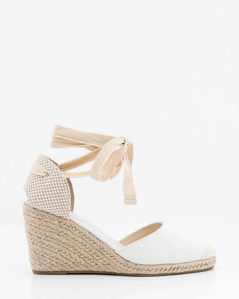 Le Chateau Almond Toe Wedge Espadrille