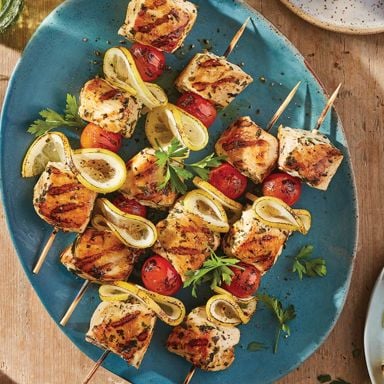 Greek Chicken Skewers