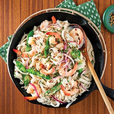 Coconut Shrimp Noodles