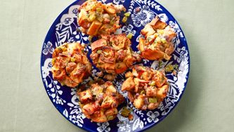 Ciabatta And Sausage Stuffing Muffins