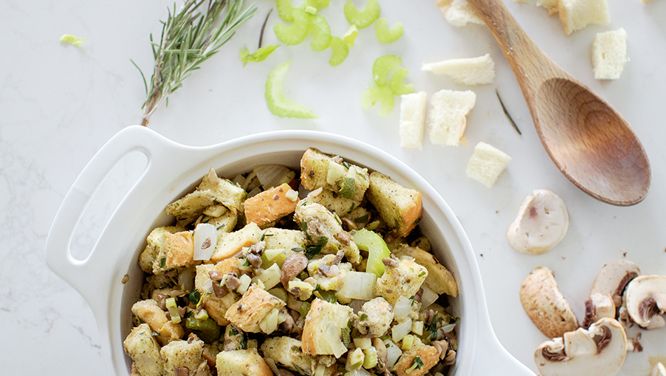 Jillian Harris’s Almost Famous Plant-Based Stuffing