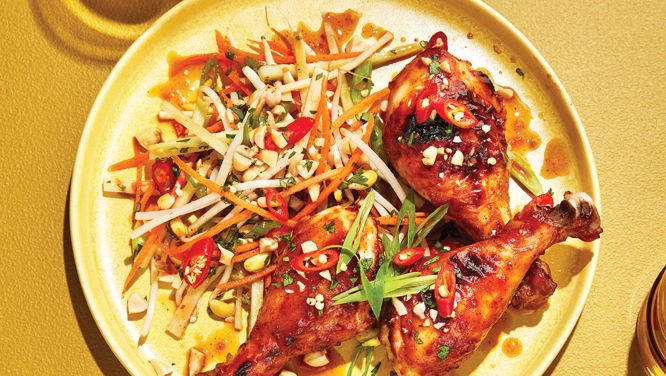 5 Easy Weeknight Dinner Recipes, Including Pad Thai Chicken Drumsticks