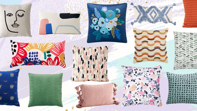 25 Cute Throw Pillows To Instantly Update Your Space