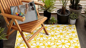 23 Stylish Outdoor Rugs For Your Patio, Deck Or Balcony