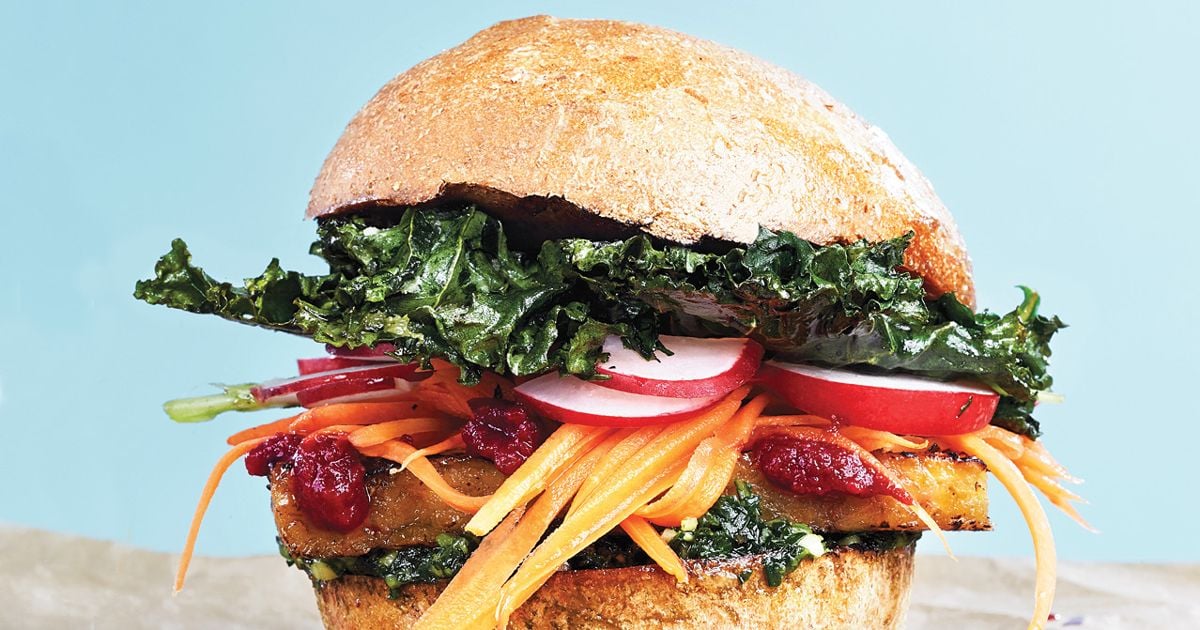 Tempeh Superfood Burger recipe Chatelaine