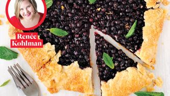 Saskatoon Berry Galette