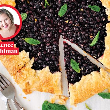 Saskatoon Berry Galette
