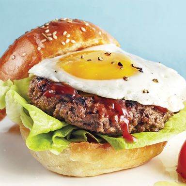 Steak and Egg Burger